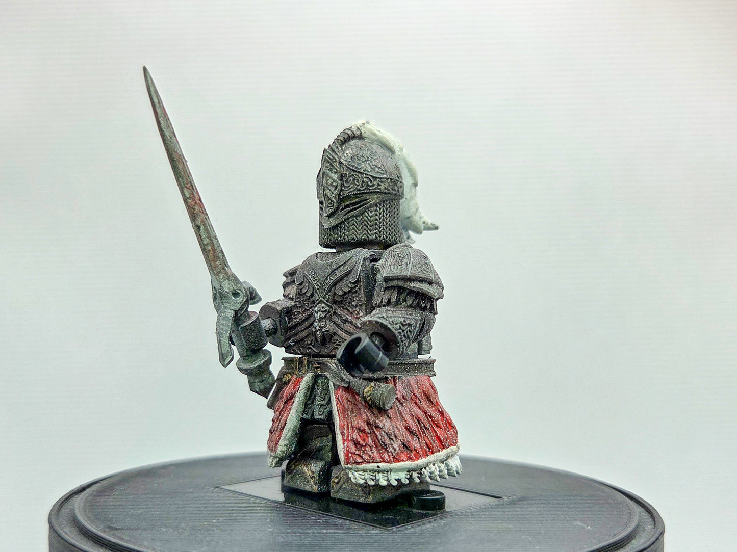 Building toy custom 3D printed elden wolf armor!