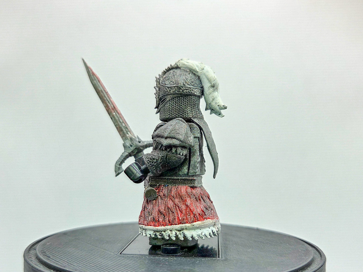 Building toy custom 3D printed elden wolf armor!