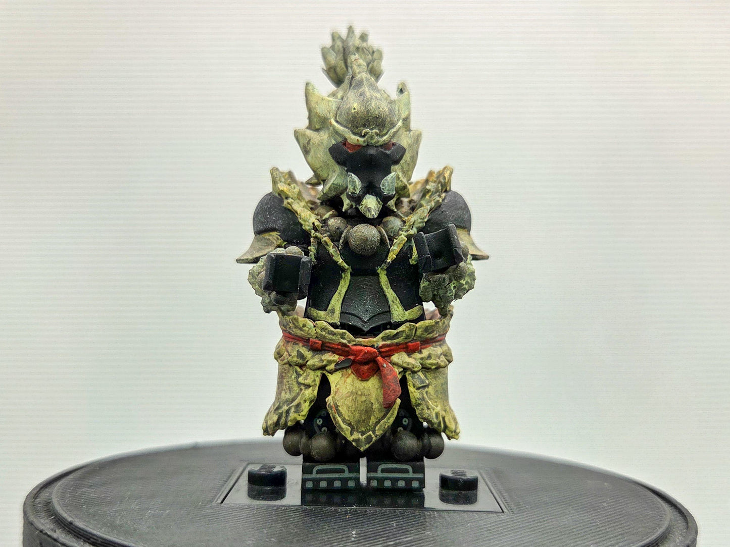 Custom 3D printed the one who hunts monters Rustleaf Warrior