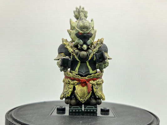 Custom 3D printed the one who hunts monters Rustleaf Warrior