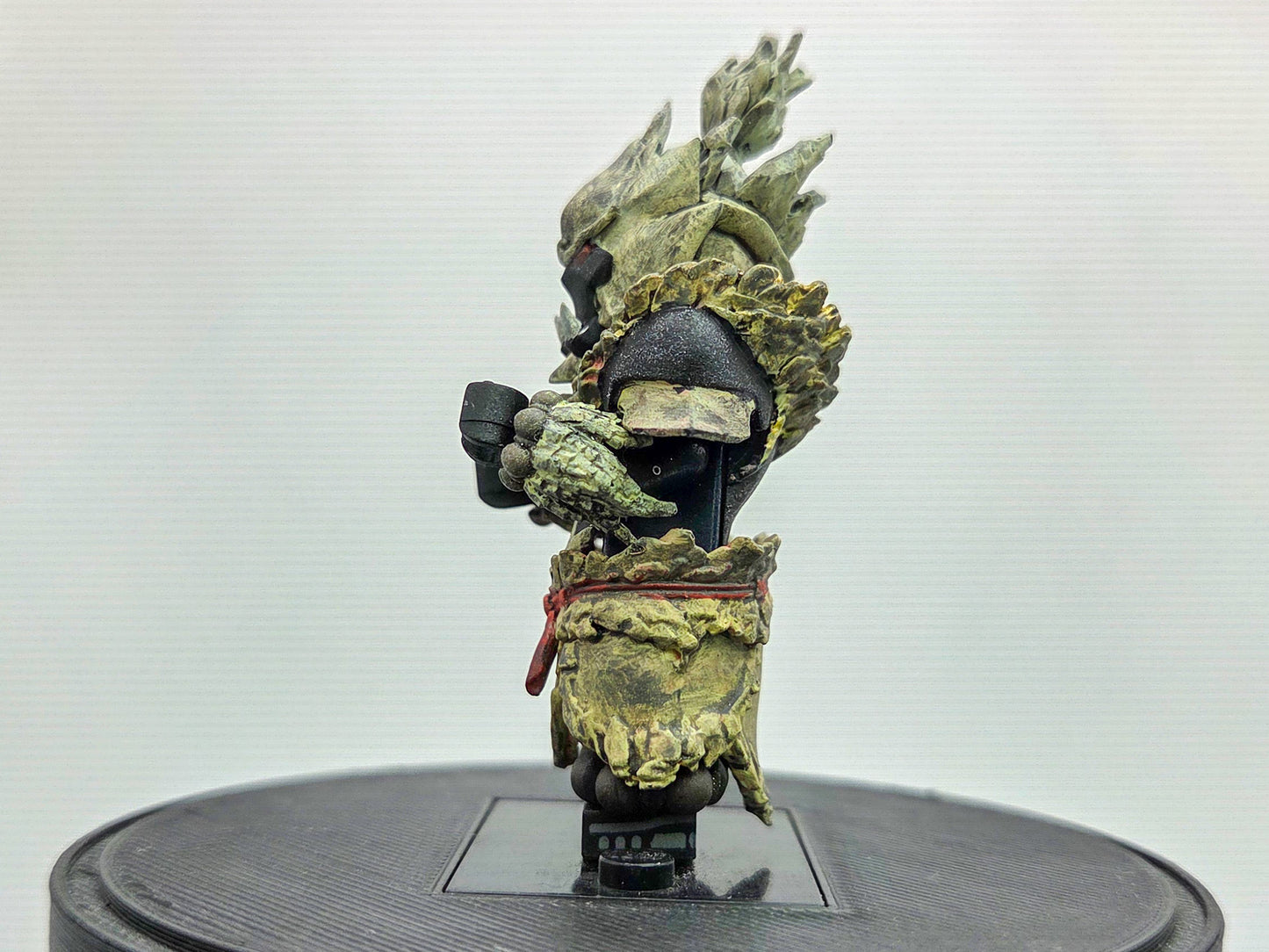 Custom 3D printed the one who hunts monters Rustleaf Warrior