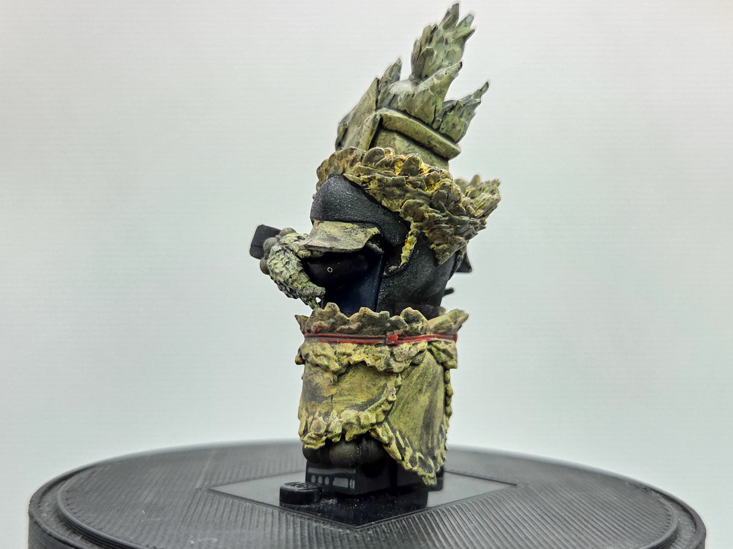 Custom 3D printed the one who hunts monters Rustleaf Warrior