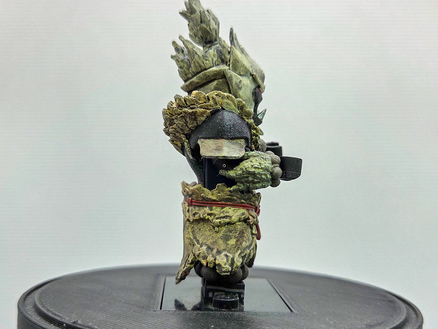 Custom 3D printed the one who hunts monters Rustleaf Warrior