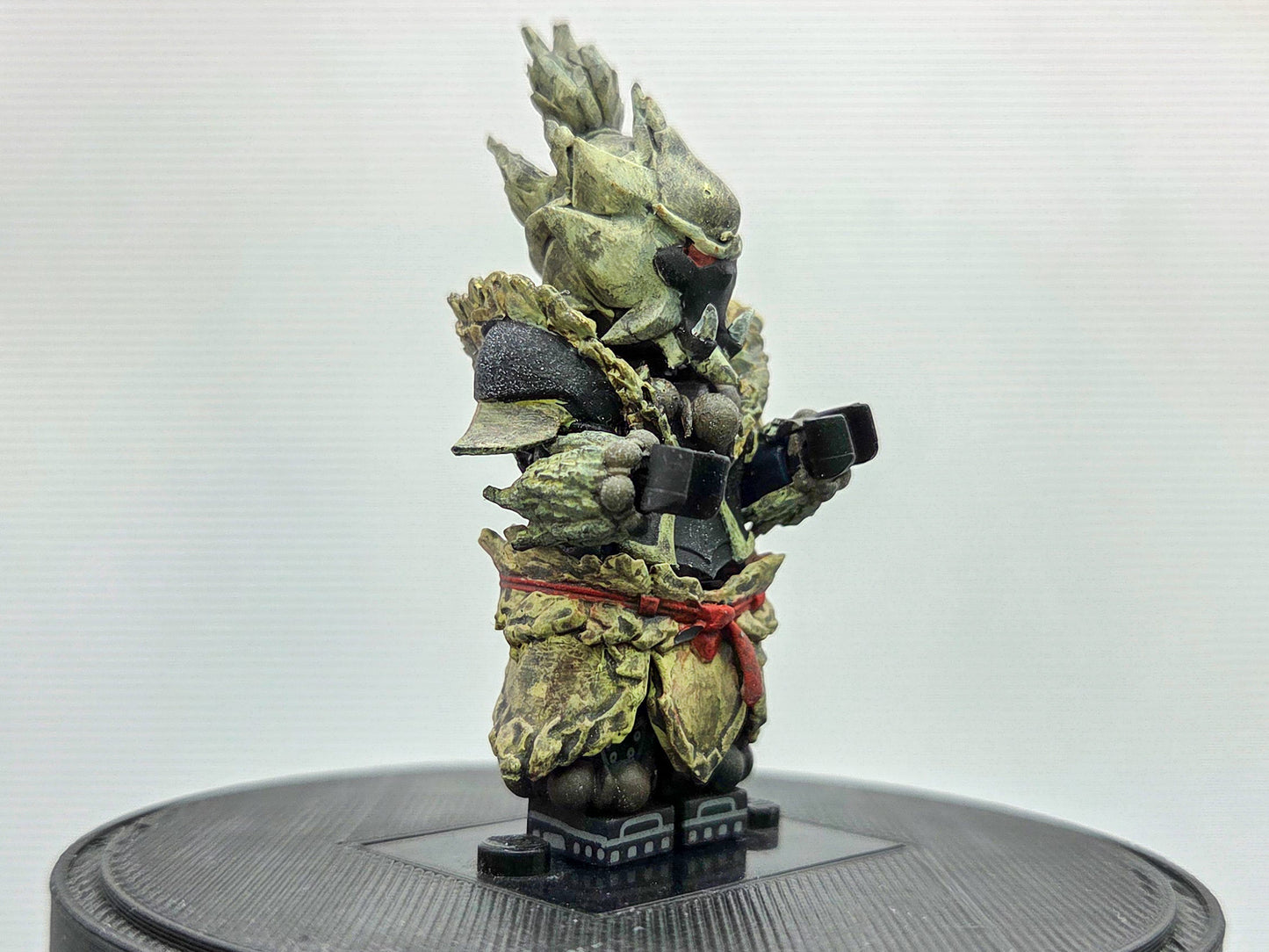 Custom 3D printed the one who hunts monters Rustleaf Warrior