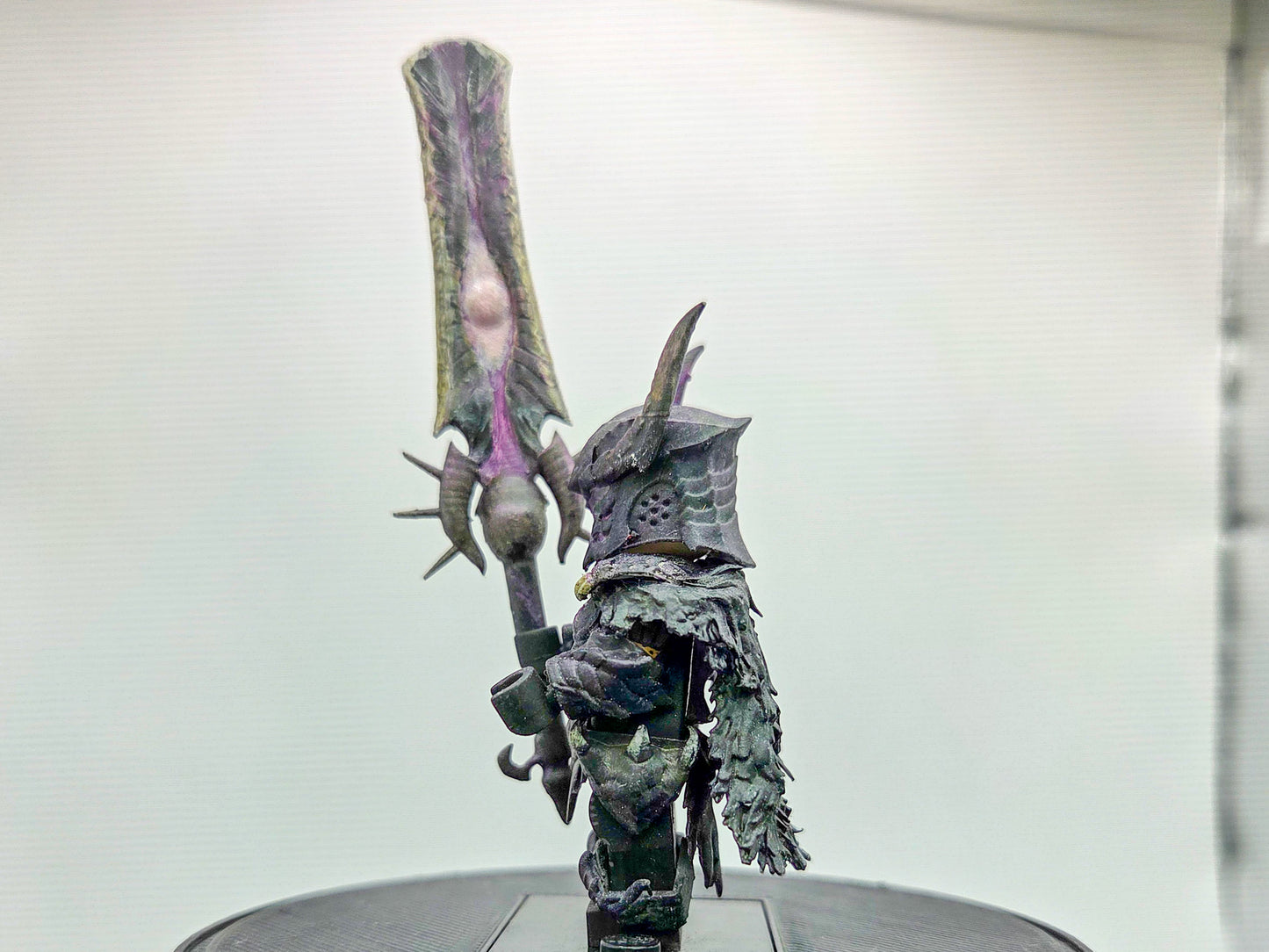 Custom 3D printed the one who hunts monsters massive sword warrior!