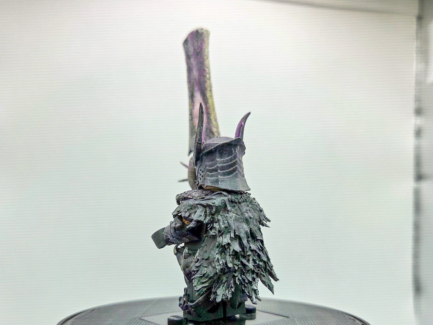 Custom 3D printed the one who hunts monsters massive sword warrior!