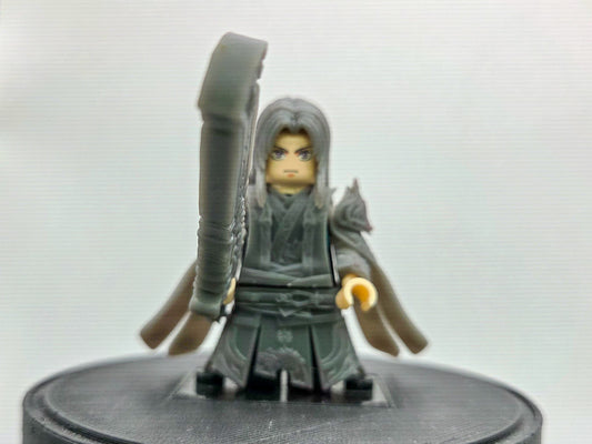 Custom 3D printed fabled sword swinger!