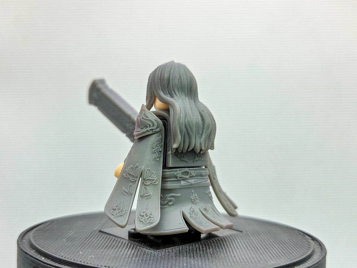 Custom 3D printed fabled sword swinger!