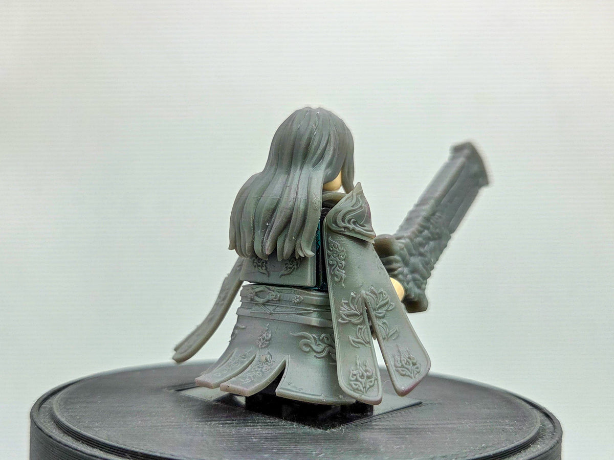 Custom 3D printed fabled sword swinger!