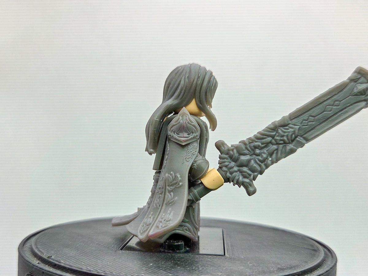Custom 3D printed fabled sword swinger!