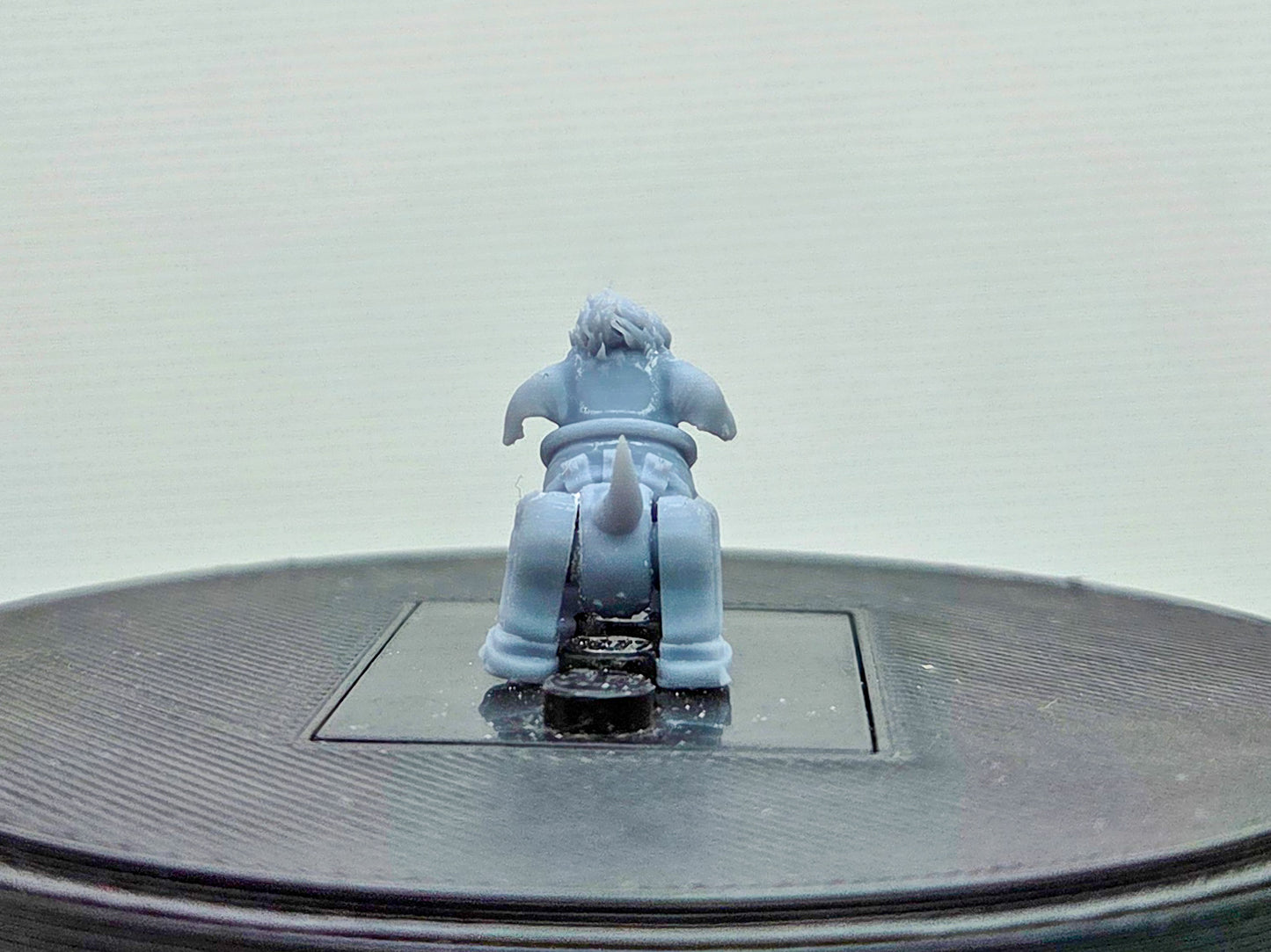 Custom 3D printed the merc that talks to much beautiful dog!