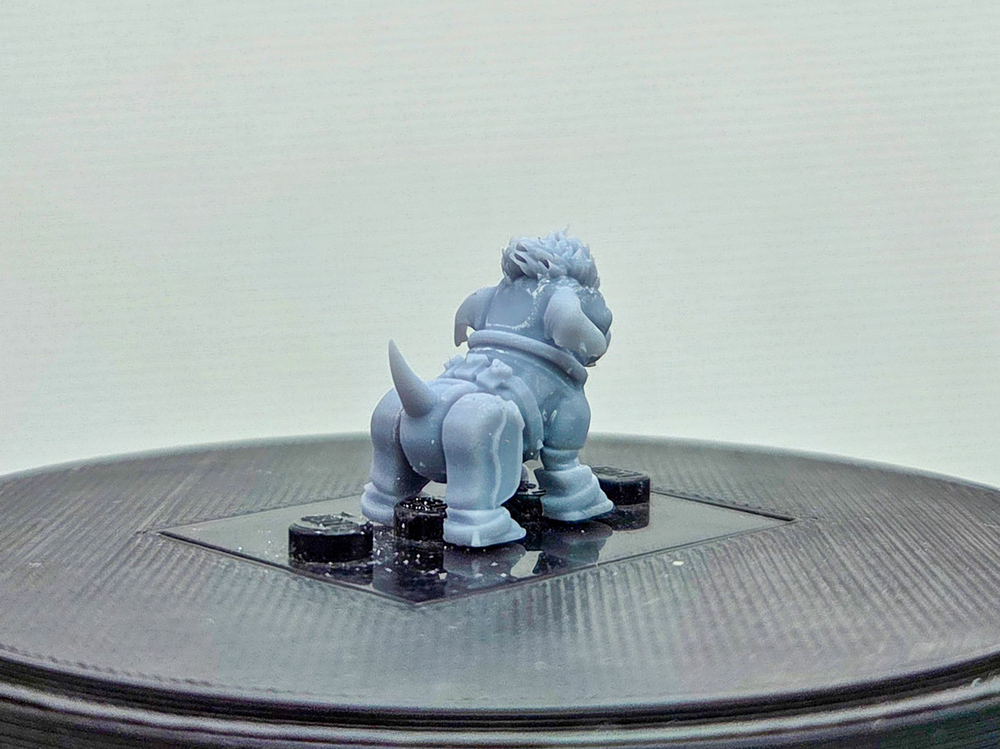 Custom 3D printed the merc that talks to much beautiful dog!