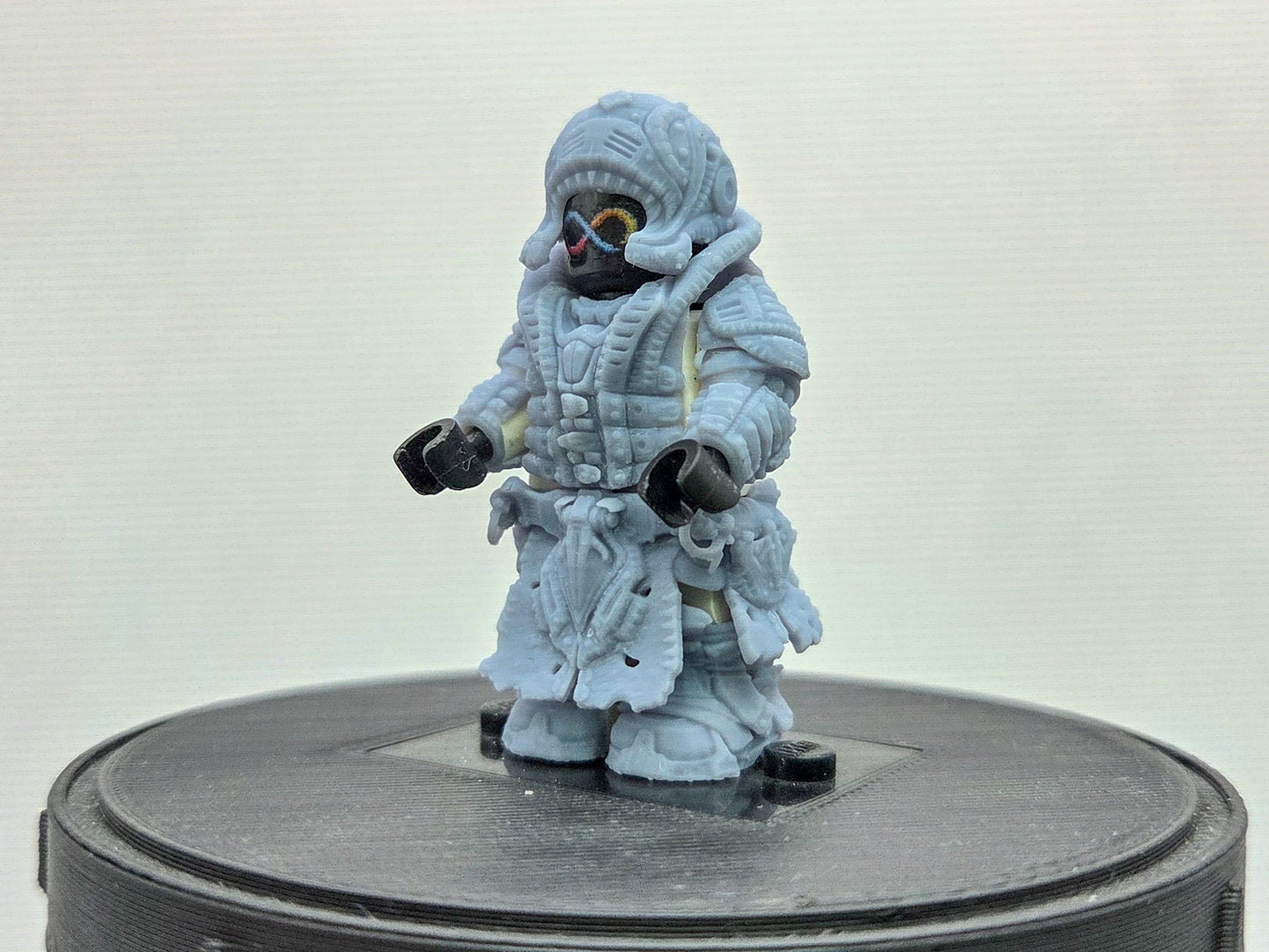 Custom 3D printed gear evil warrior!