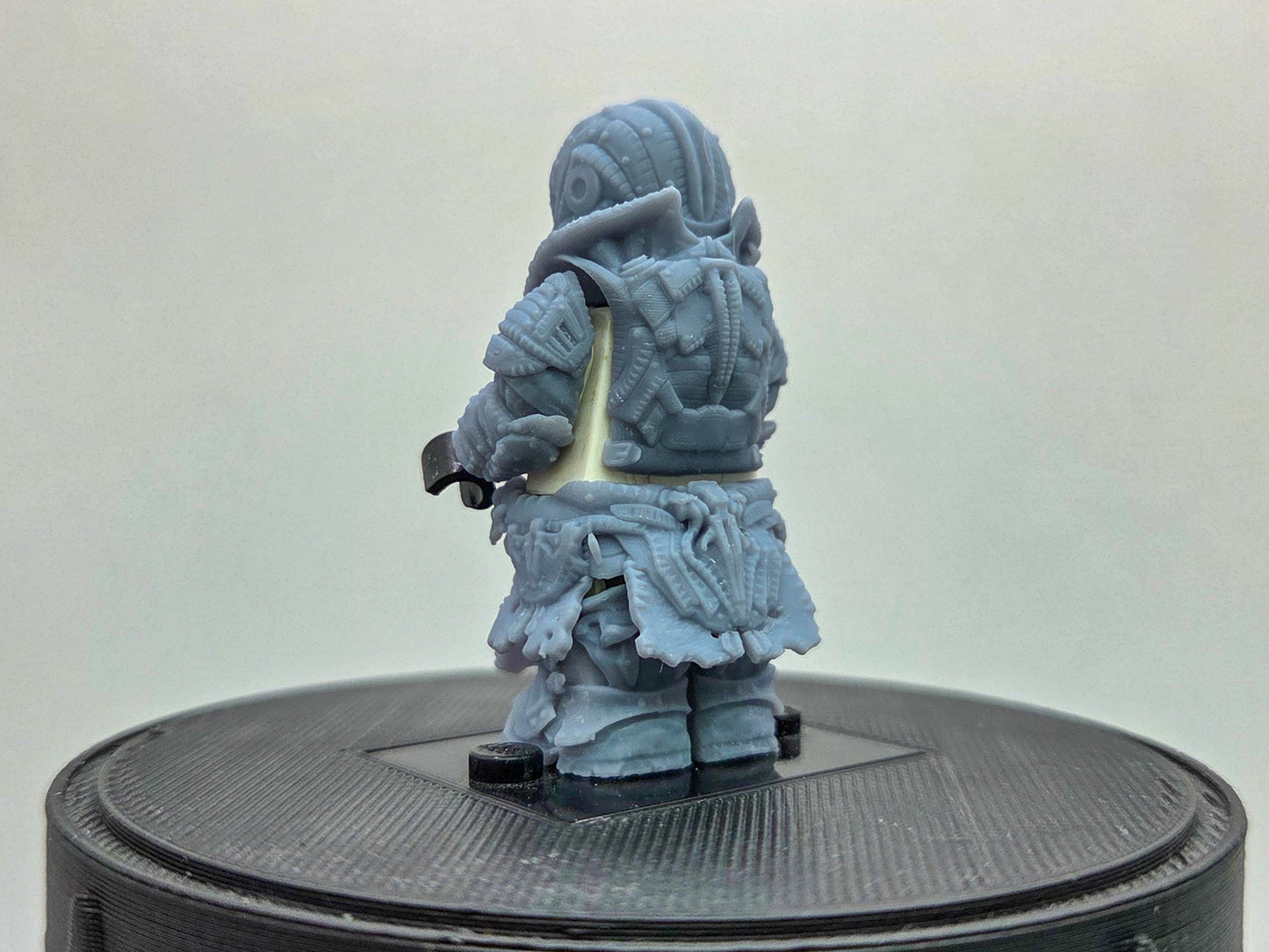 Custom 3D printed gear evil warrior!