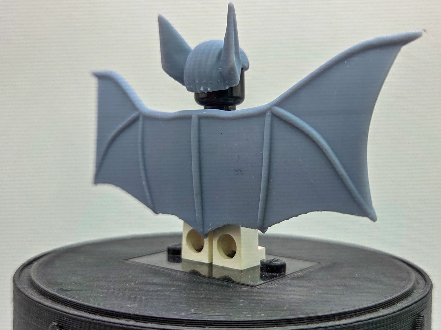 Custom 3D printed flying bad thing with wings!