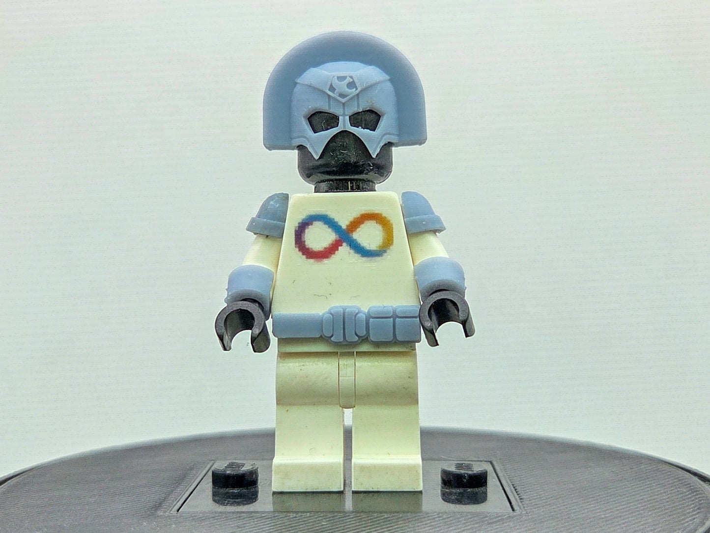 Custom 3D printed justice warrior pack!