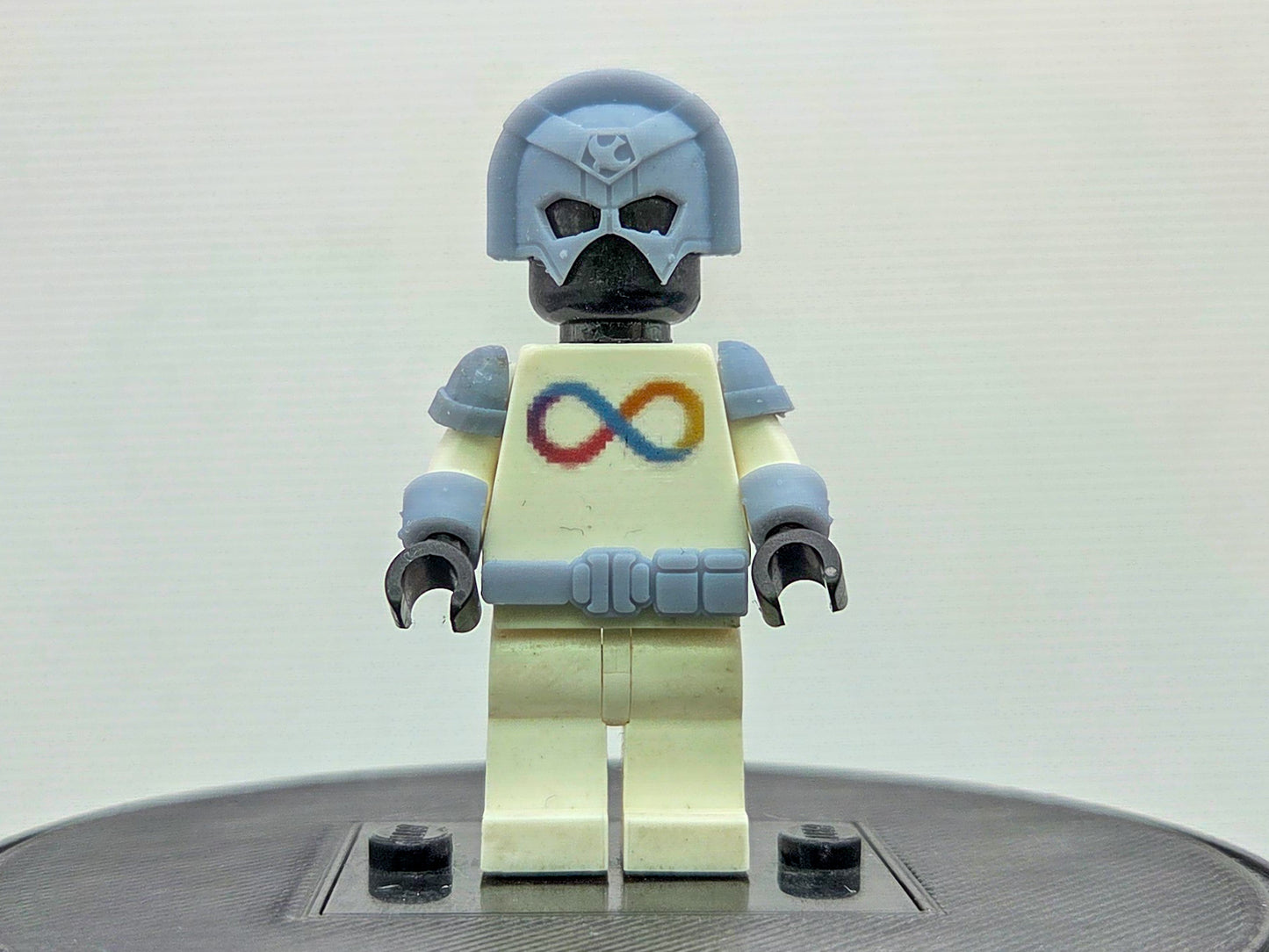 Custom 3D printed justice warrior pack!