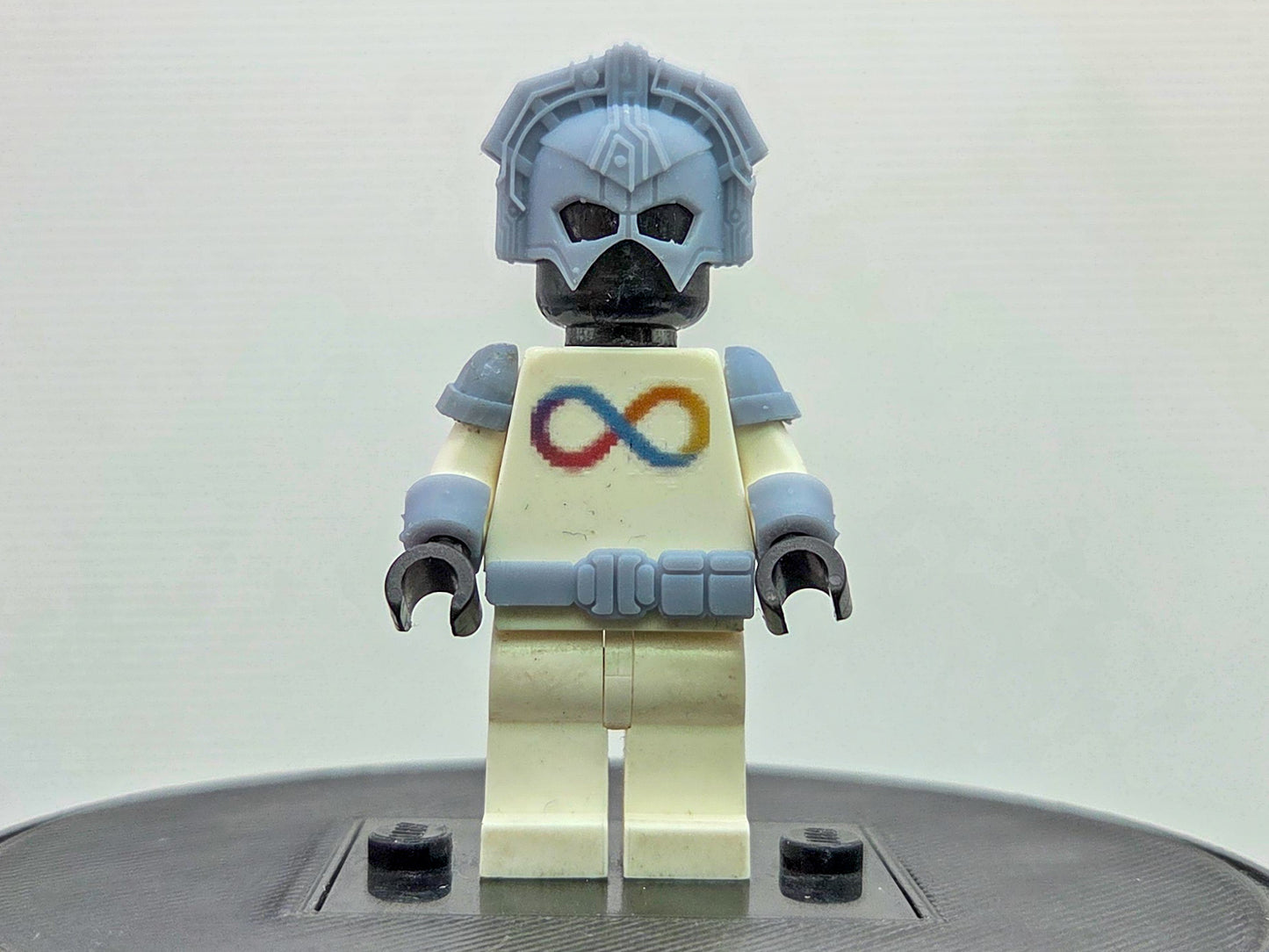 Custom 3D printed justice warrior pack!