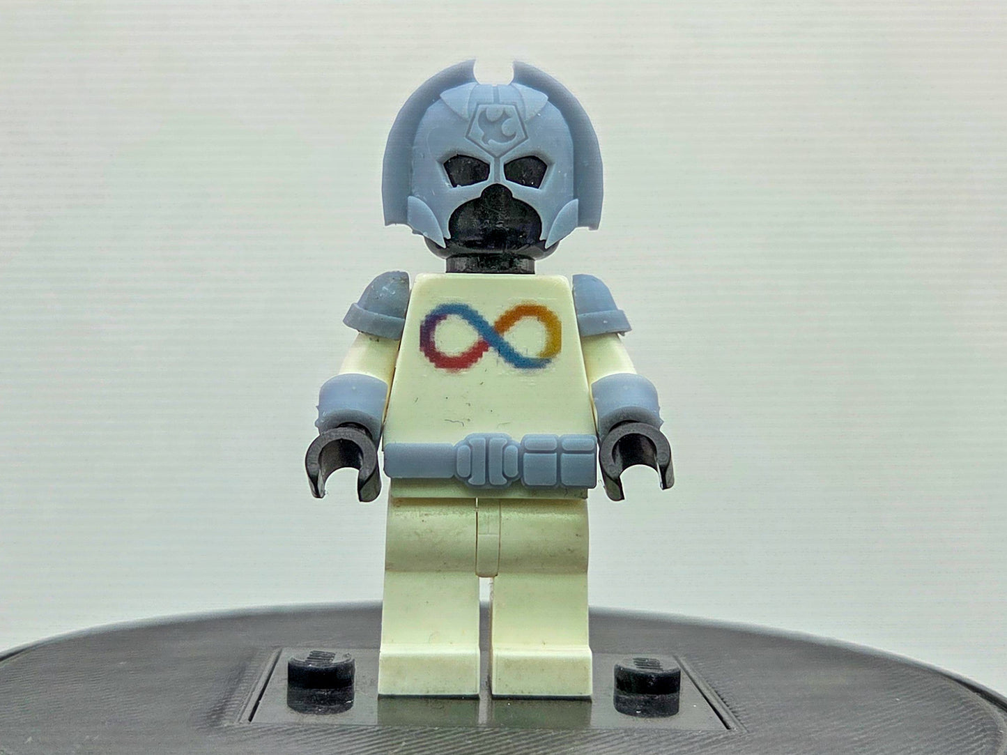 Custom 3D printed justice warrior pack!