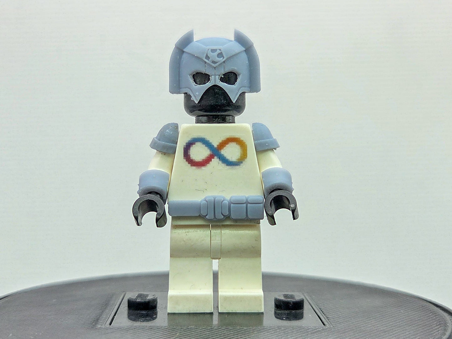 Custom 3D printed justice warrior pack!