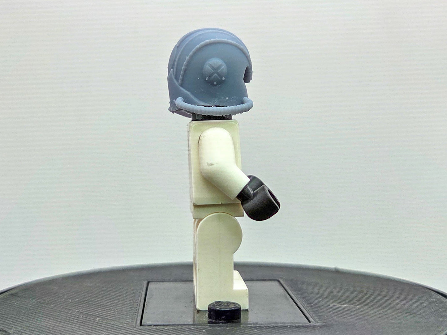 Custom 3D printed classic 90s style all seeing helmet!