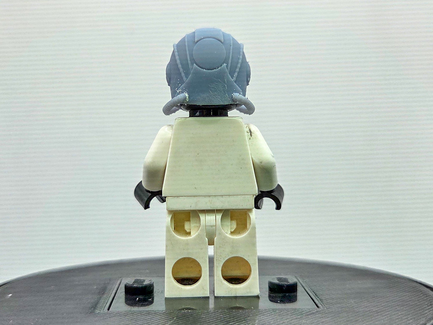 Custom 3D printed classic 90s style all seeing helmet!