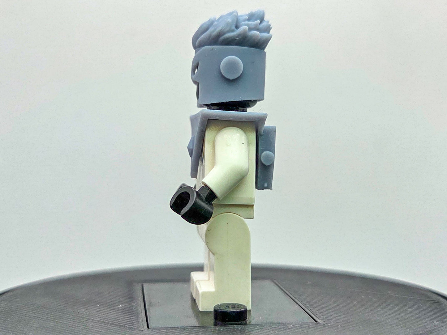 Custom 3D printed classic flaming guy!