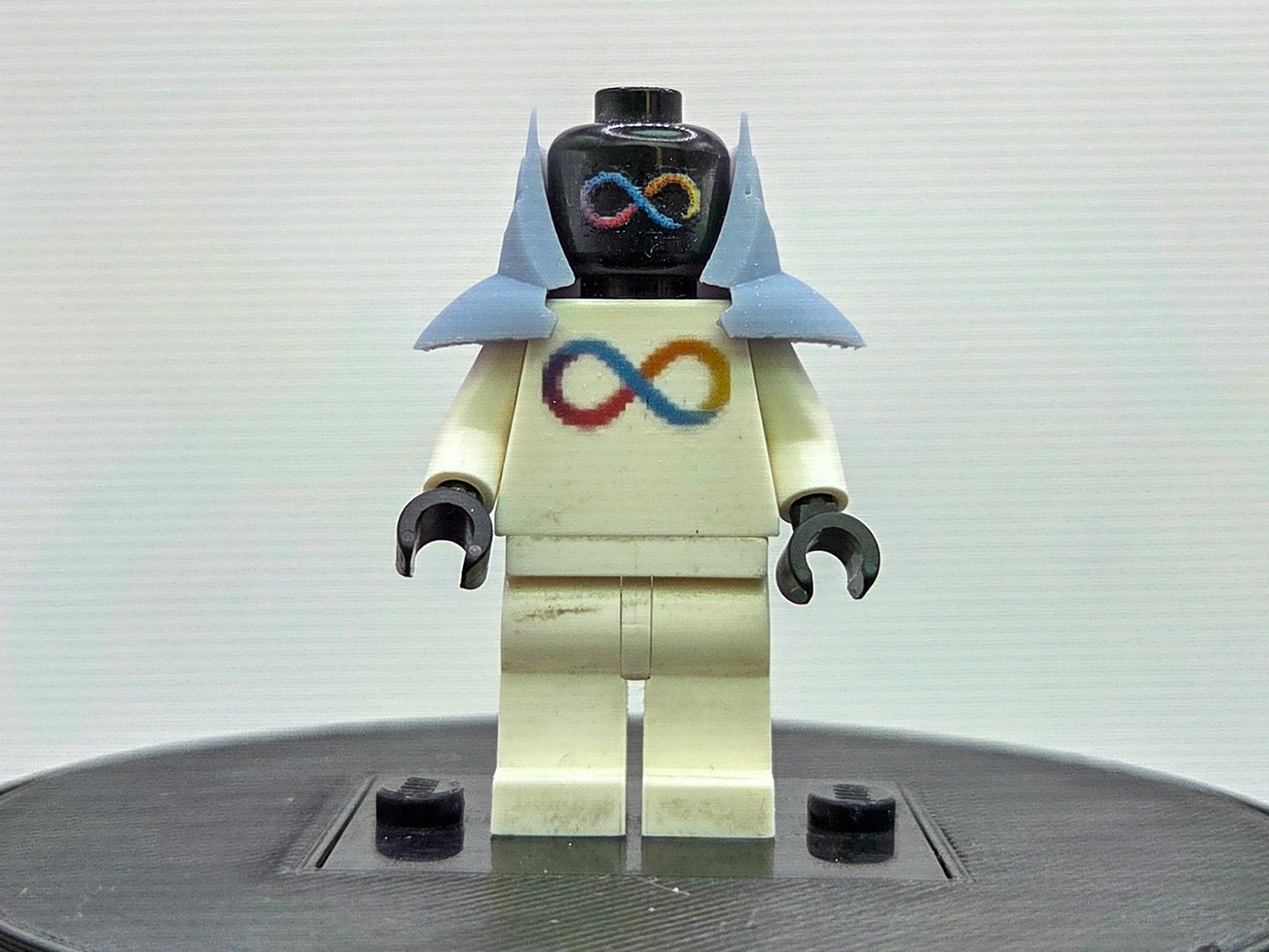 Custom 3D printed red ring wearer neck piece!