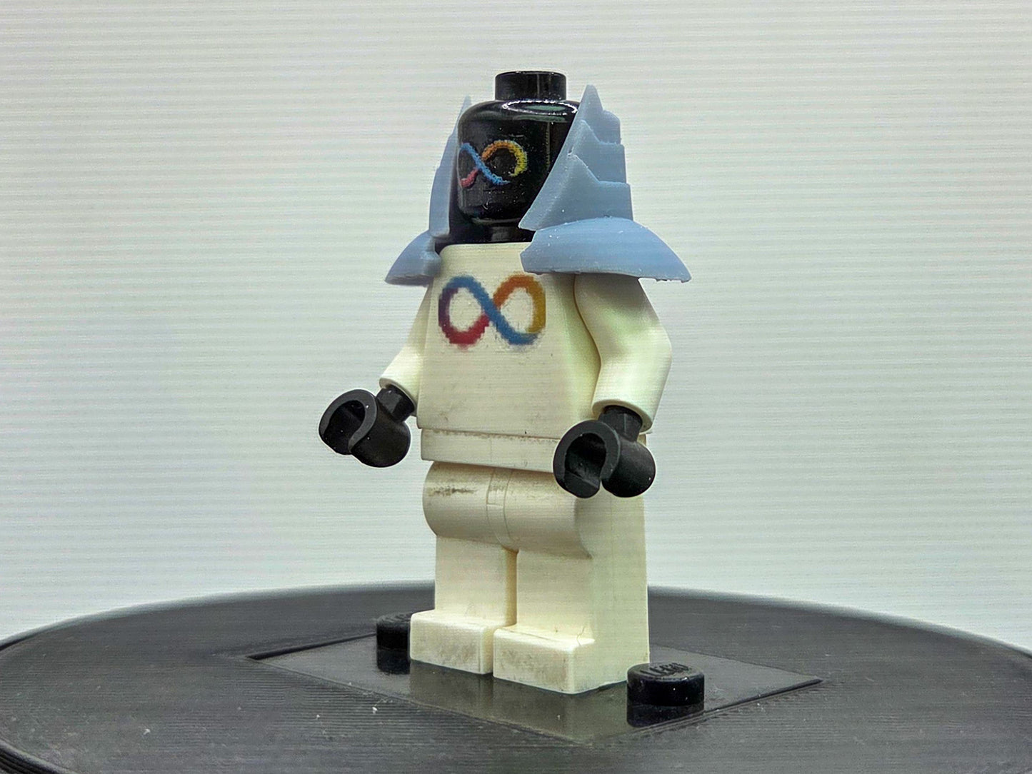 Custom 3D printed red ring wearer neck piece!