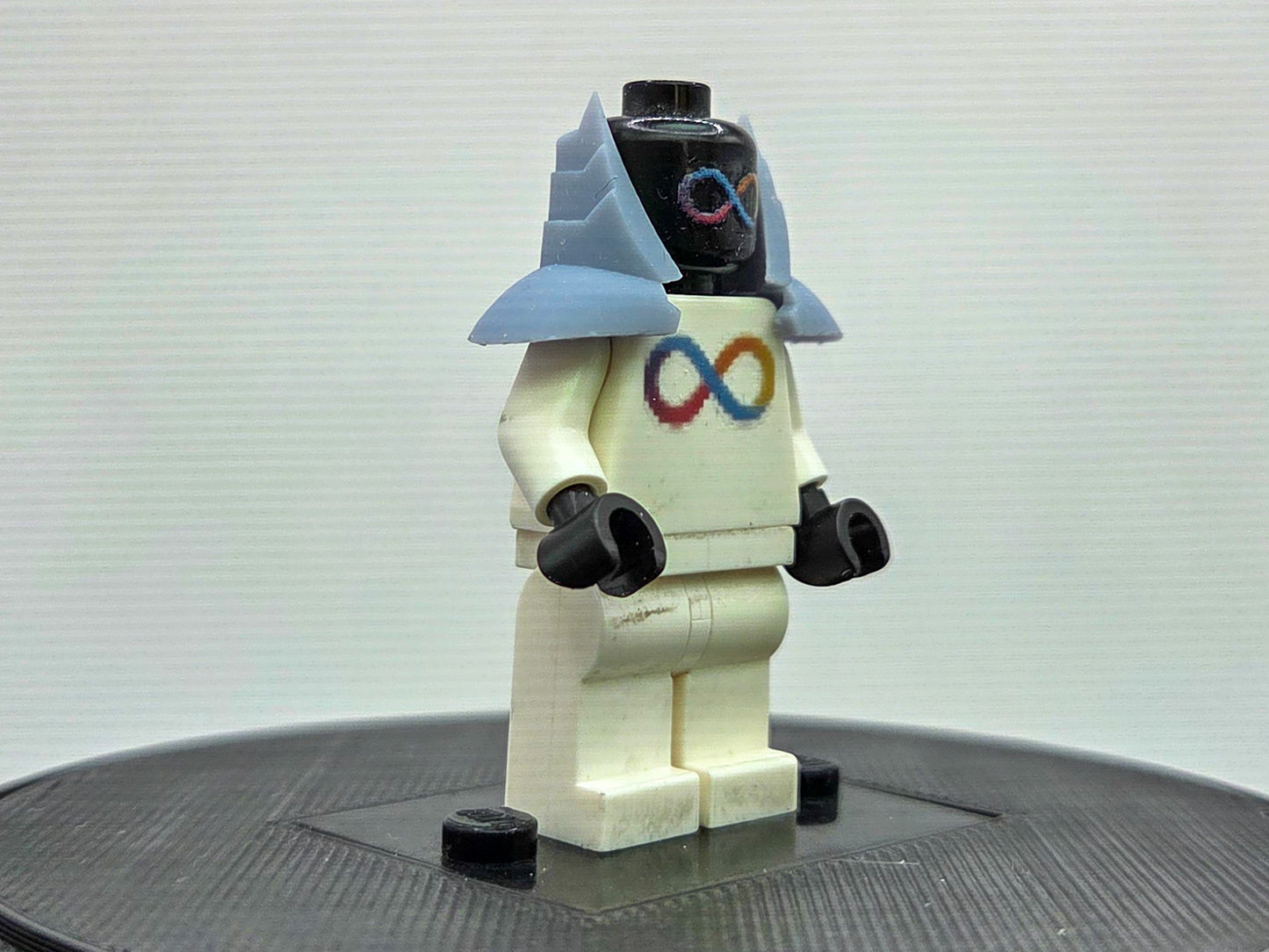 Custom 3D printed red ring wearer neck piece!