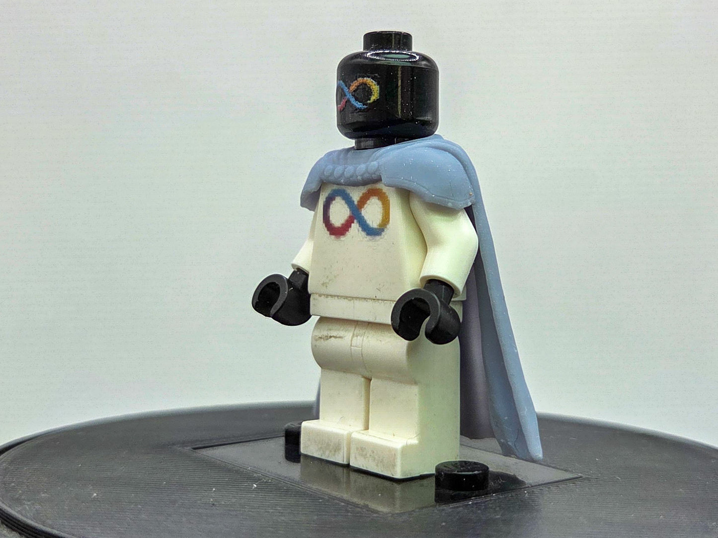 Custom 3D printed black ring wearer cape!