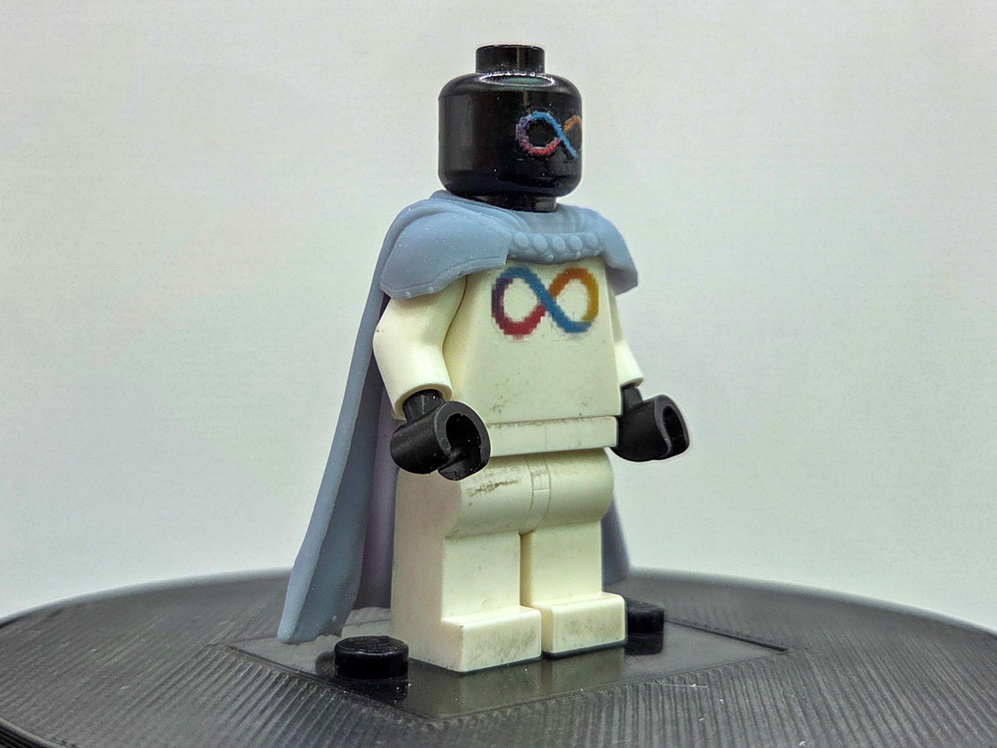 Custom 3D printed black ring wearer cape!