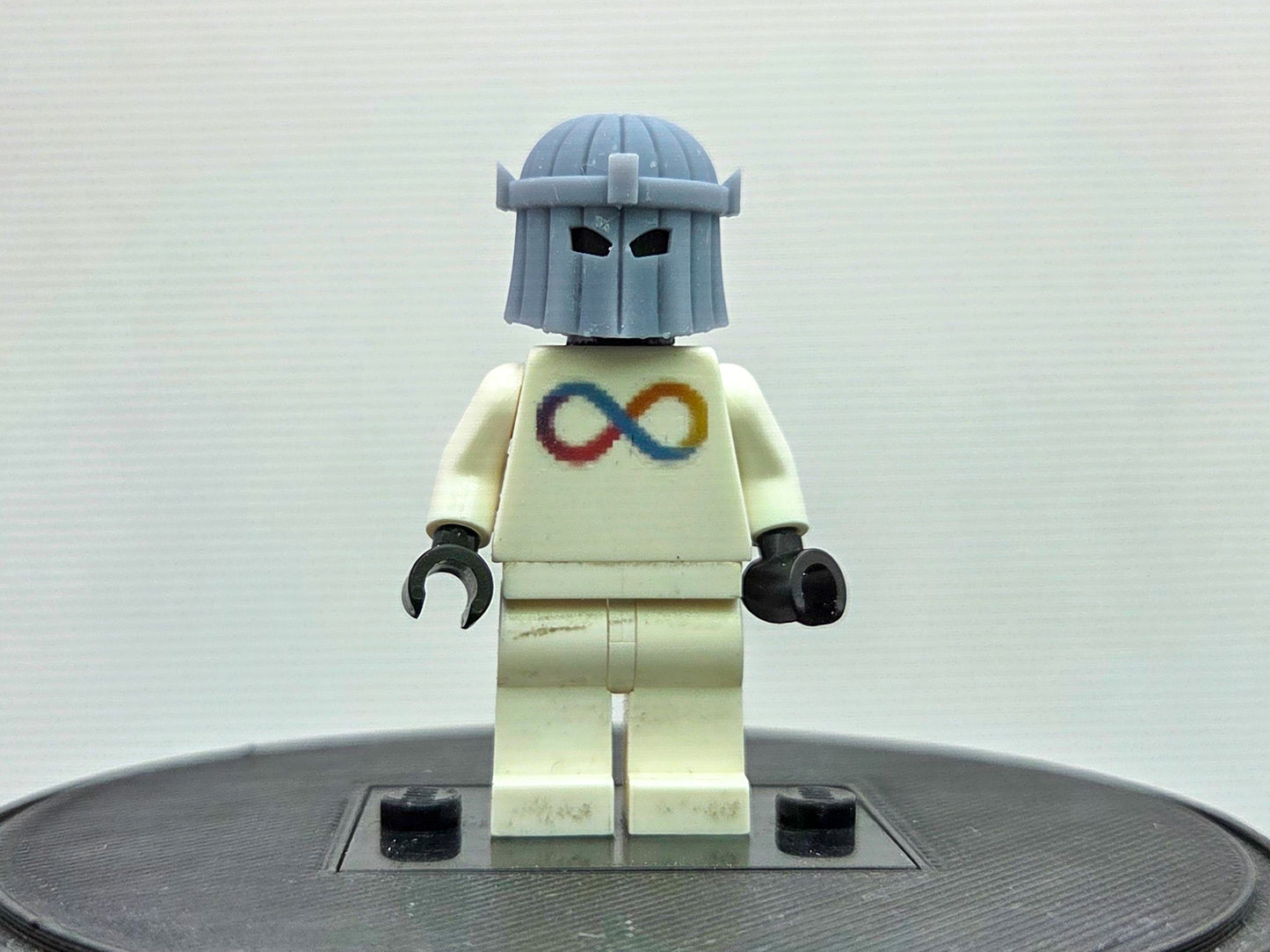 Custom 3D printed purple mask villain!