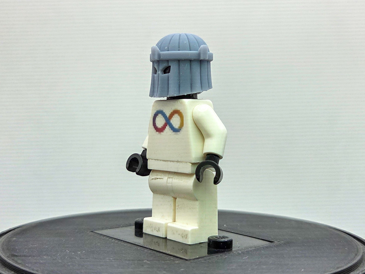 Custom 3D printed purple mask villain!