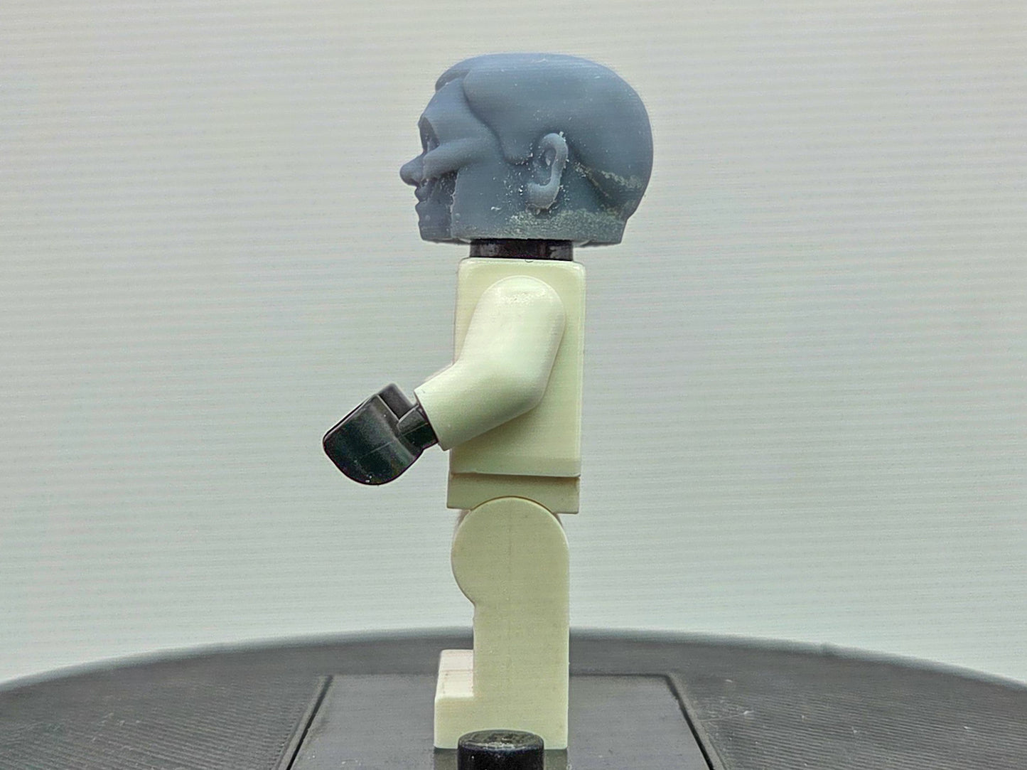 Custom 3D printed human looking alien!