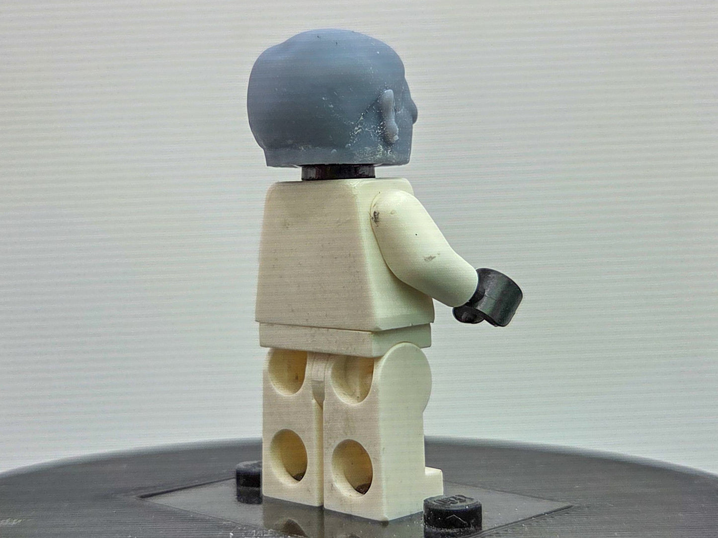 Custom 3D printed human looking alien!