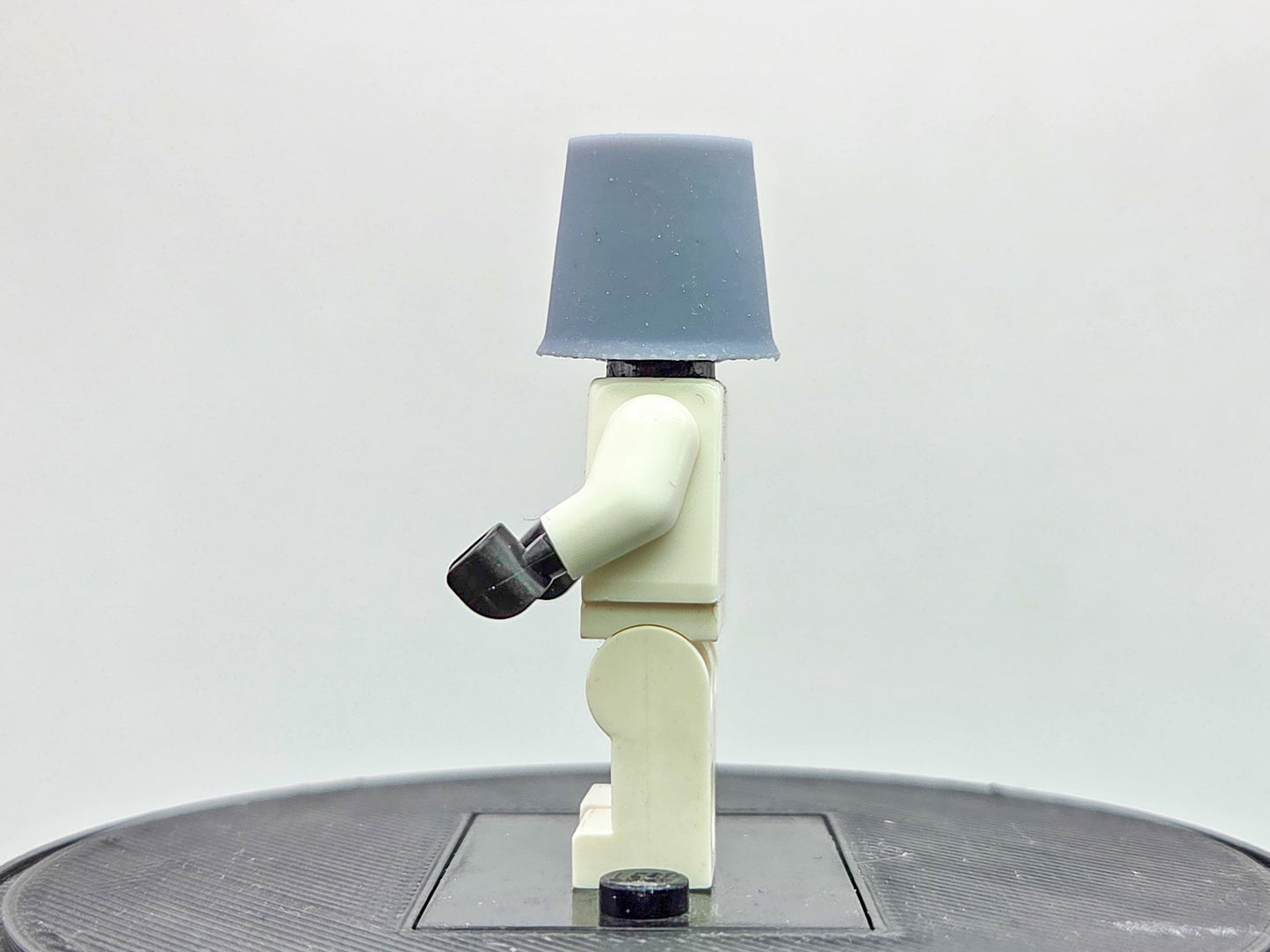 Custom 3D printed bucket helmet mage!