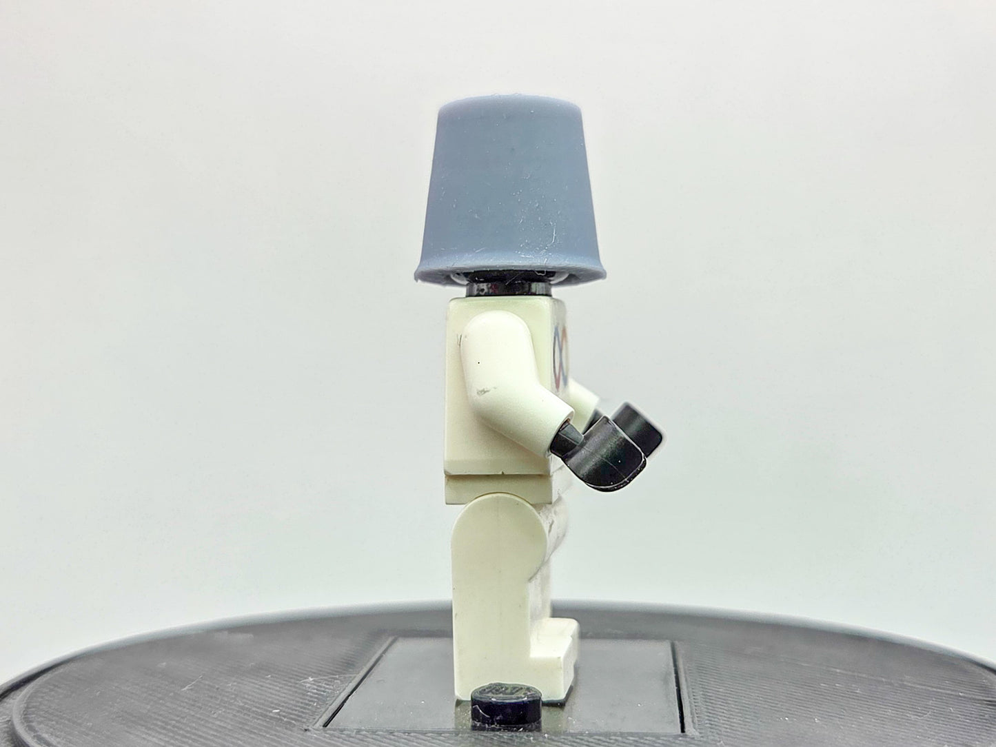 Custom 3D printed bucket helmet mage!