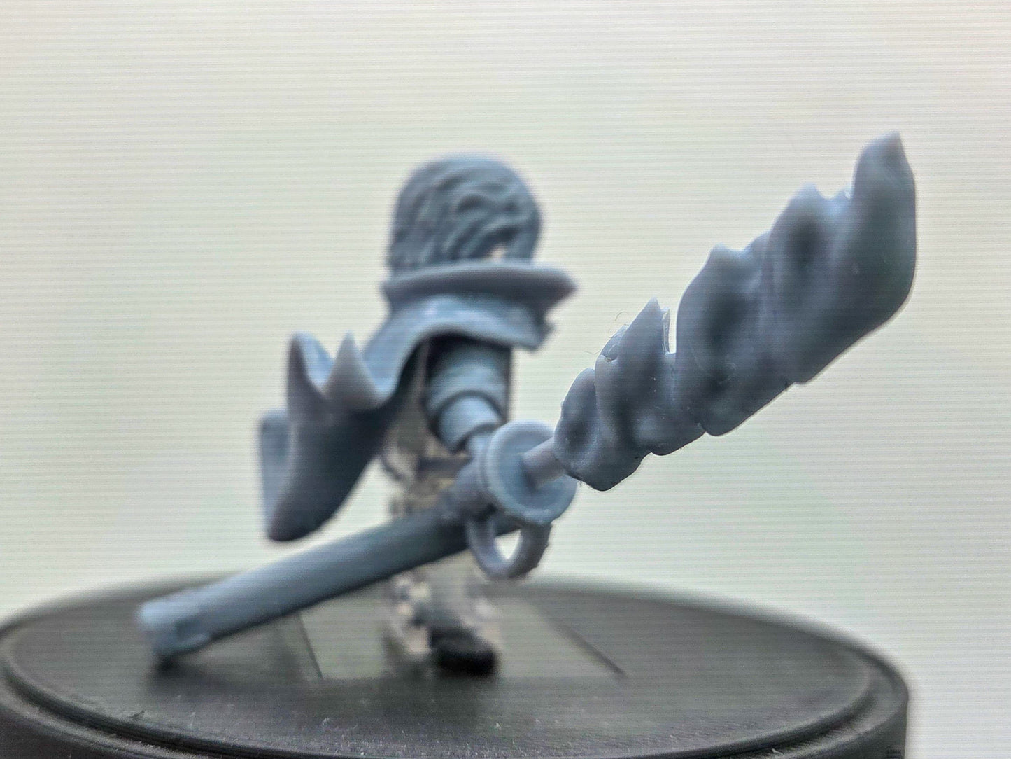Custom 3D printed one armed pirate ready to fight!