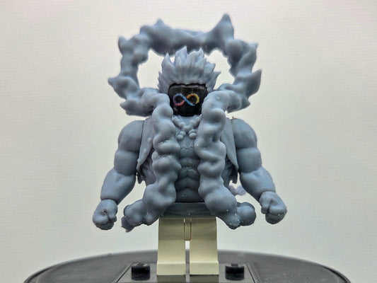 Custom 3D printed ballon schaped rubber pirate!