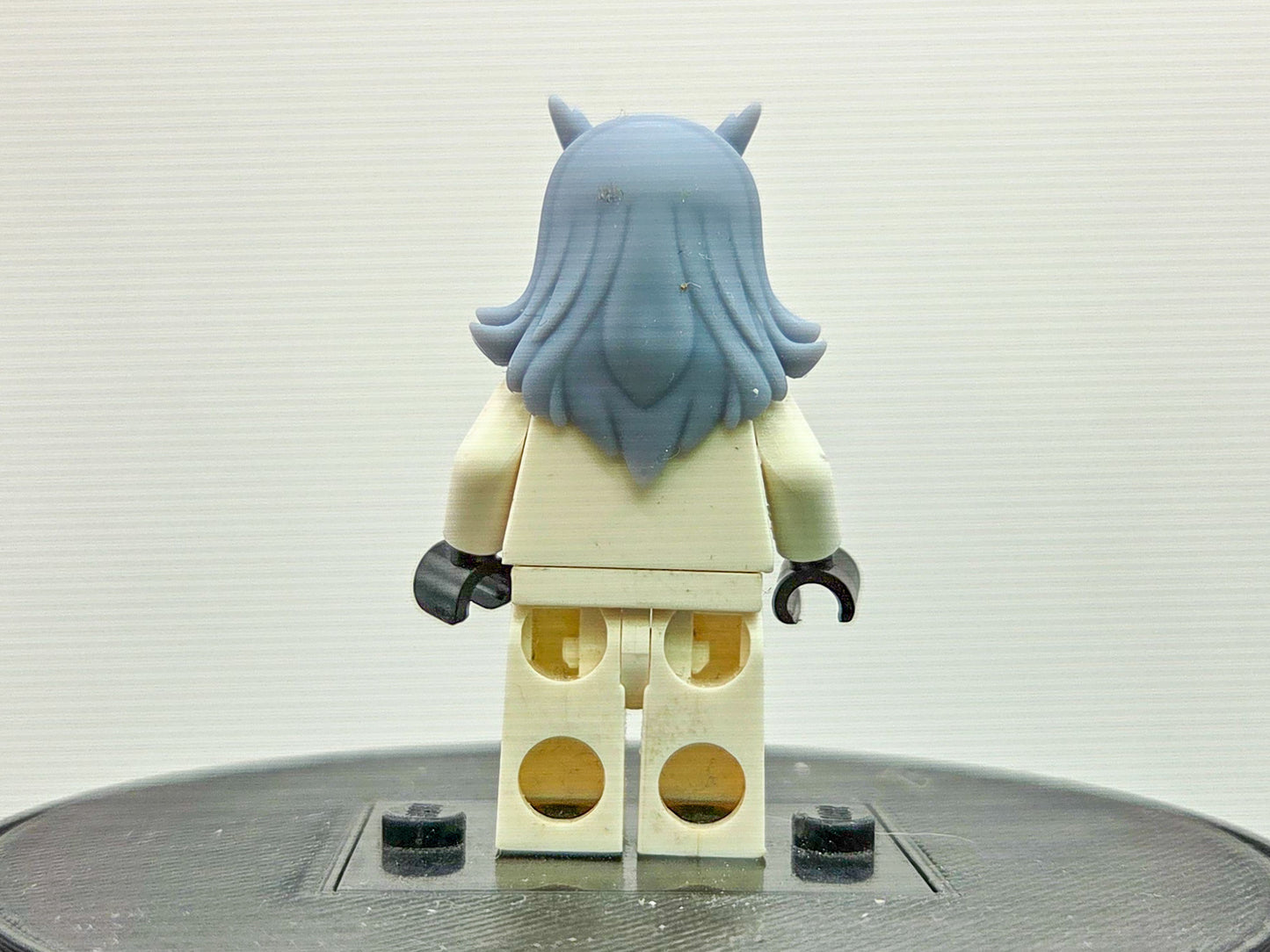 Custom 3D printed icy villain king guy