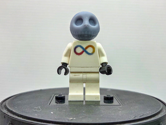 Custom 3D printed skelleton head!