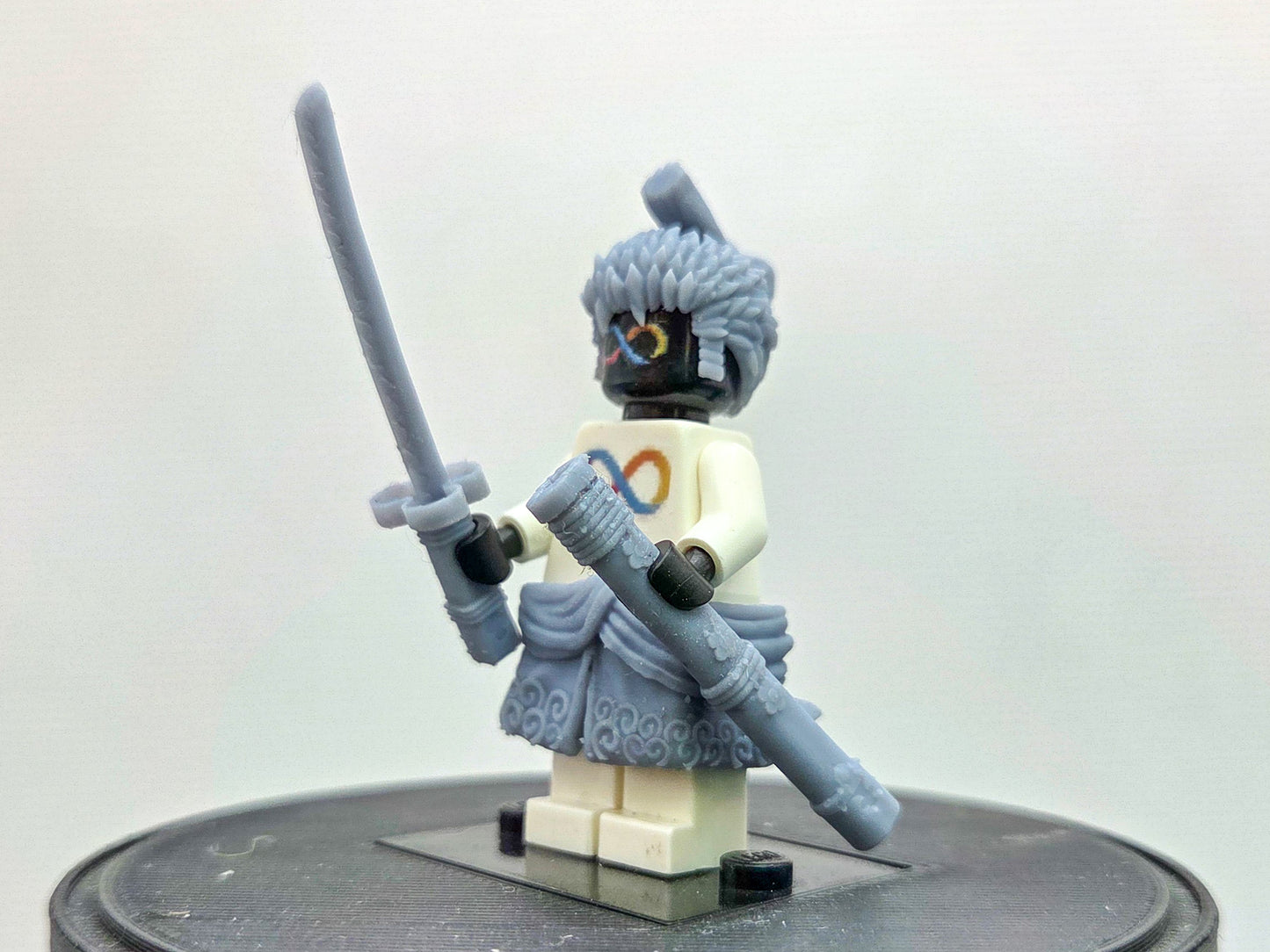 Custom 3D printed 3 sword pirate living in japan!