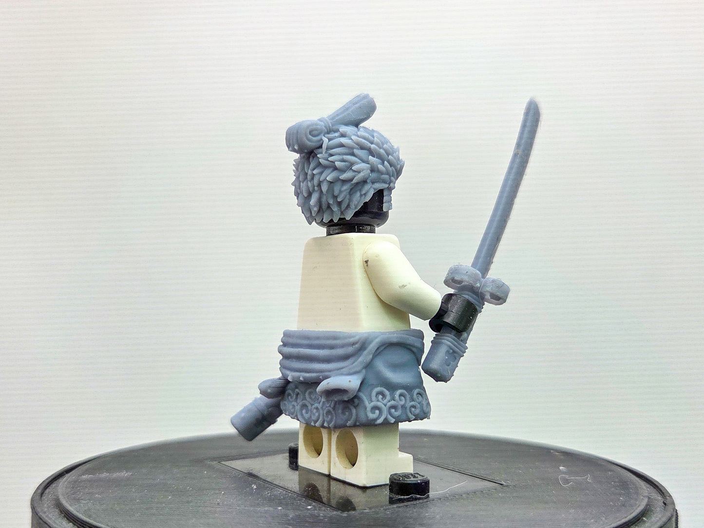Custom 3D printed 3 sword pirate living in japan!