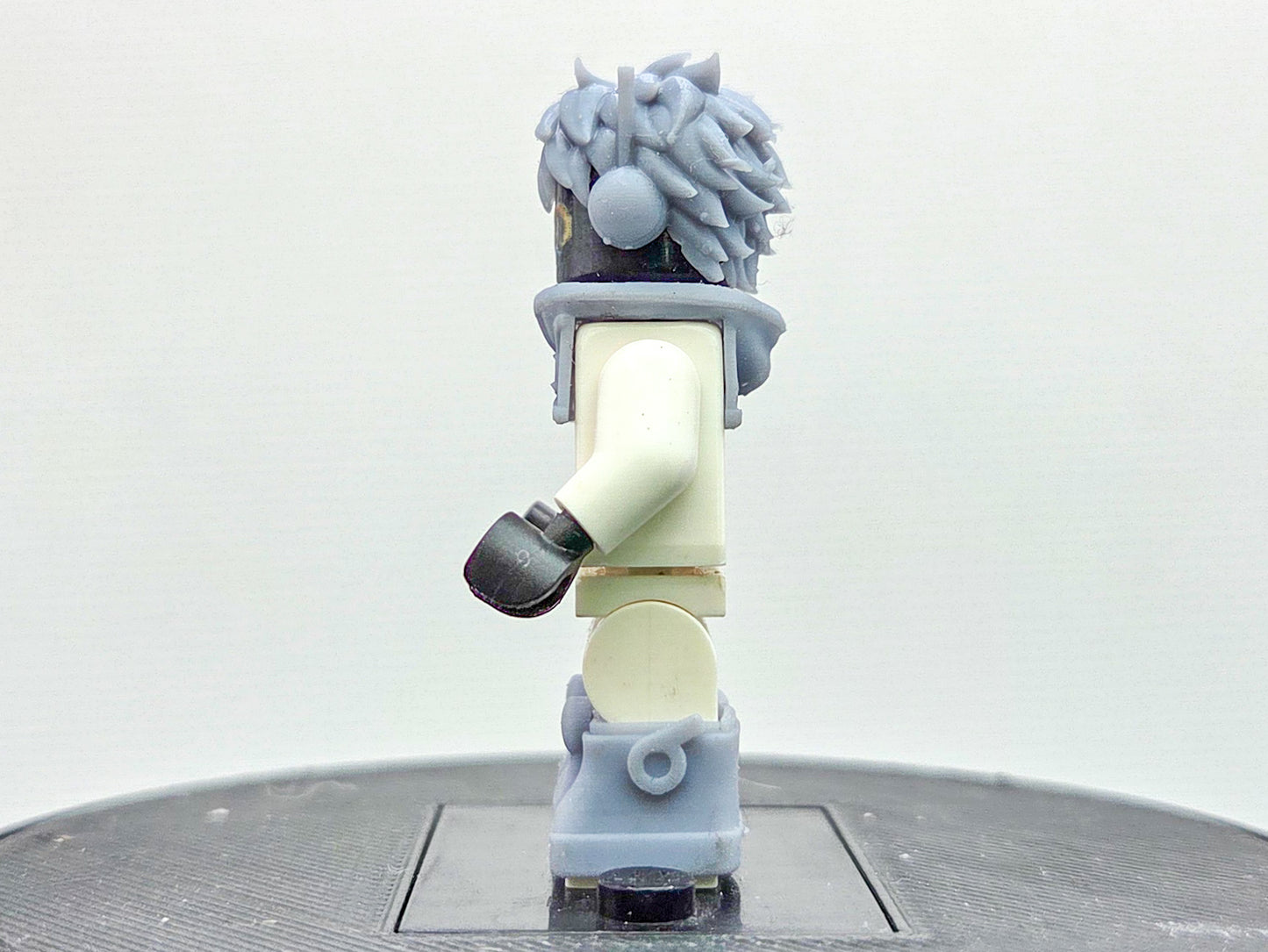 Custom 3D printed pirate made from rubber egg shaped outfit v1