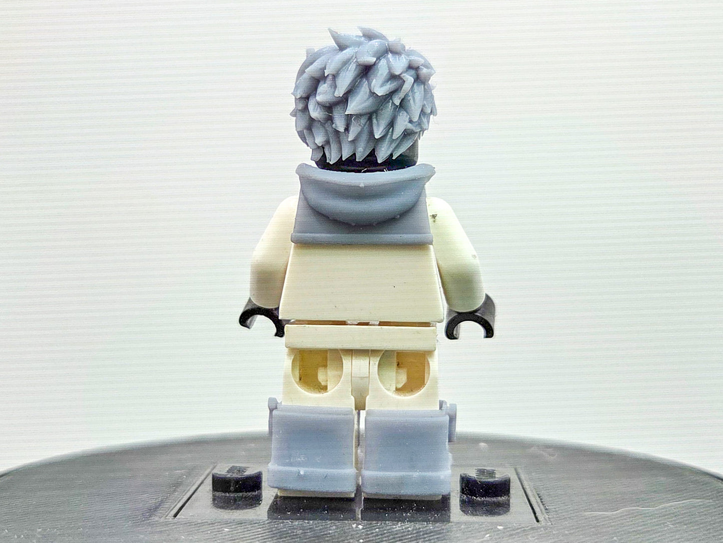 Custom 3D printed pirate made from rubber egg shaped outfit v1