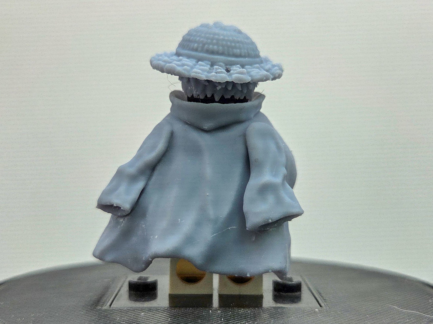 Custom 3D printed rubber pirate captian ready to fight!