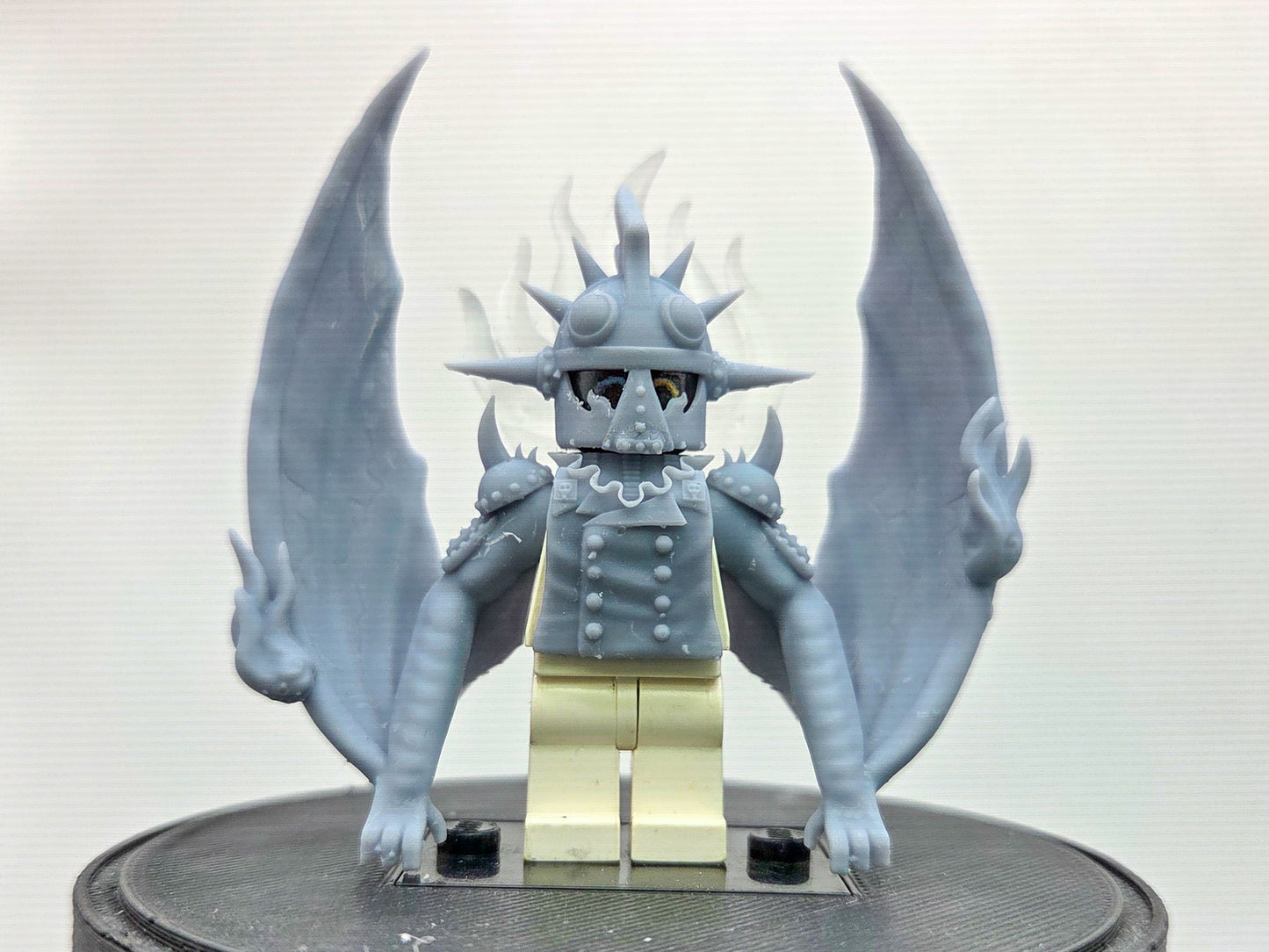 Custom 3D printed flying dinosaur pirate!