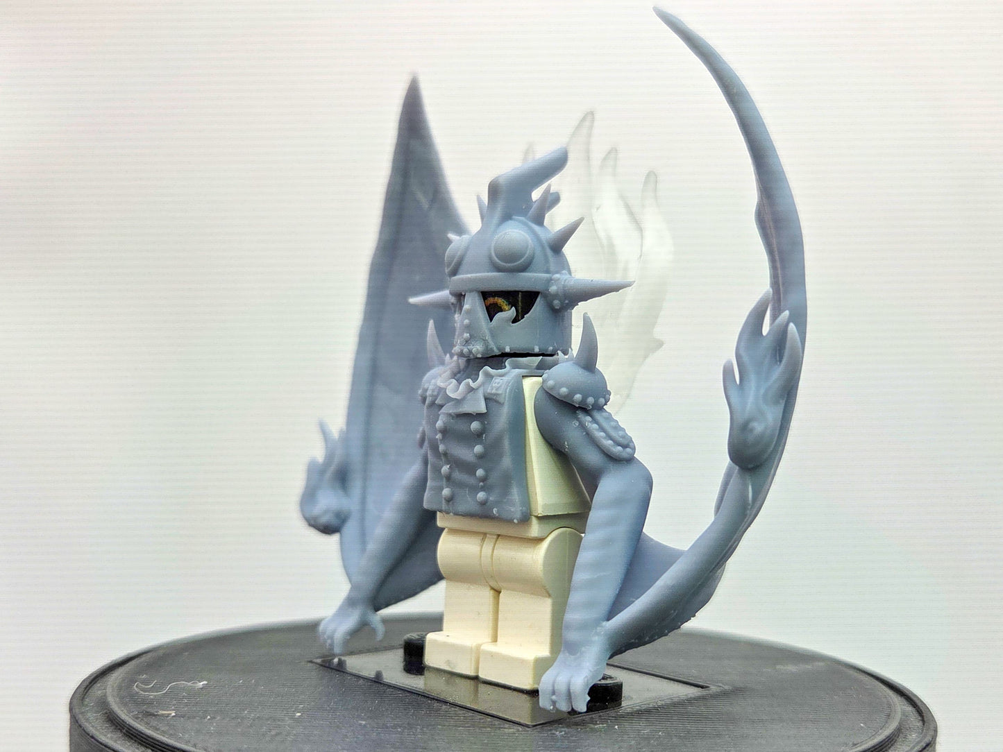 Custom 3D printed flying dinosaur pirate!