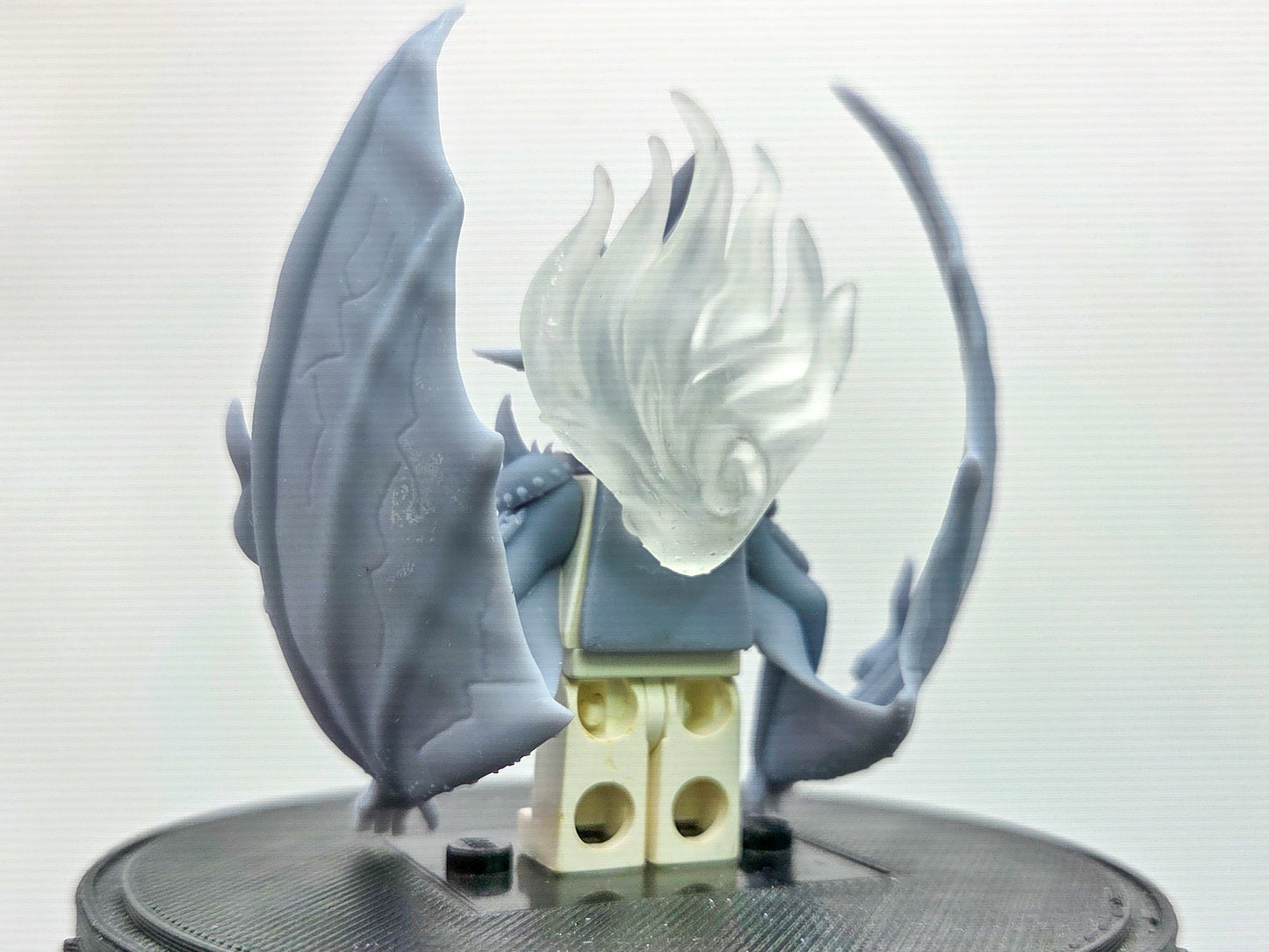 Custom 3D printed flying dinosaur pirate!
